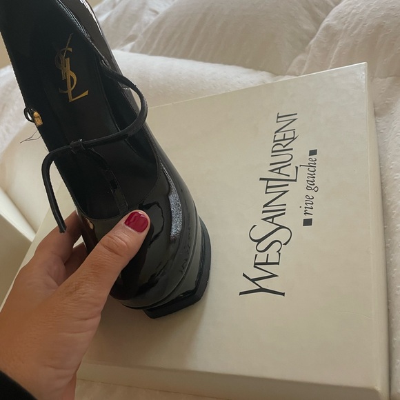 Ysl Mary Jane pumps with box and bags size 37 - Picture 2 of 2